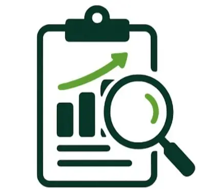 ícono que representa el diagnóstico que Alondria ofrece a las empresas, para proponer soluciones personalizadas ícono de diagnóstico