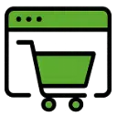 ícono de e-commerce